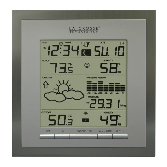 La Crosse Technology WS-9049 Manuals