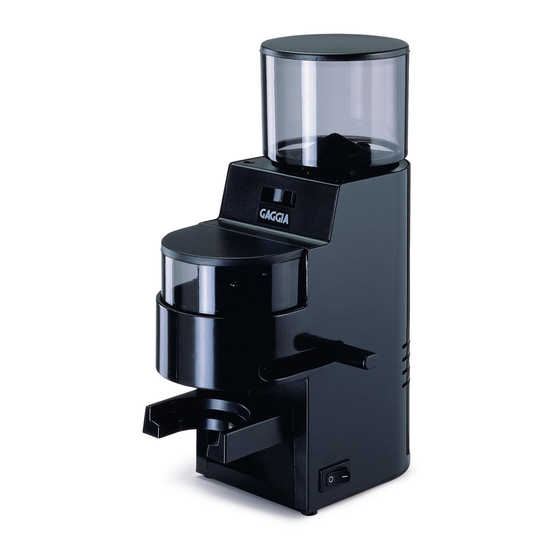 Gaggia MDF Instructions