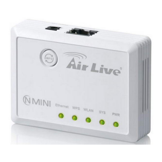 AirLive N.MINI Quick Setup Manual