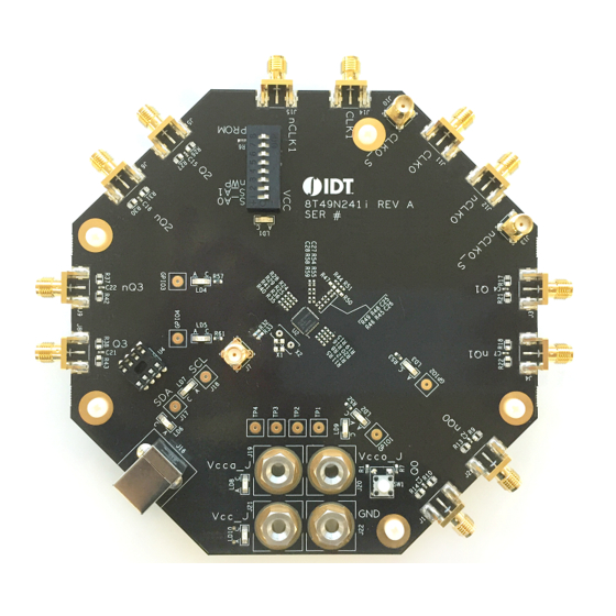 IDT 8T49N241 User Manual