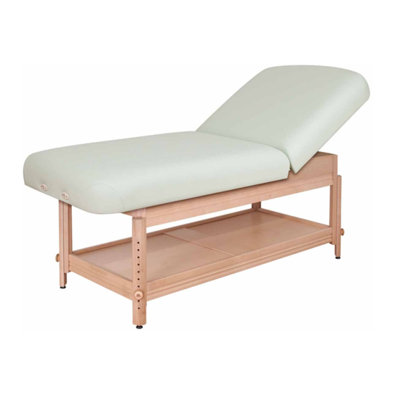 OAKWORKS Clinician Adjustable Lift Assist Salon Top Instruction Manual