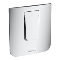 Sloan CX 158-1.1-PB Installation Instructions Manual