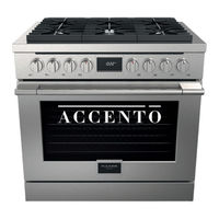 FULGOR Accento F4PDF366S1 Use & Care Manual