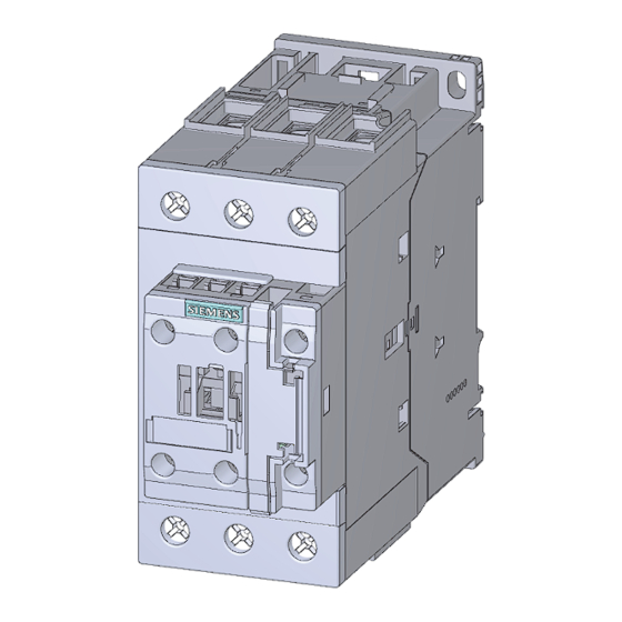 Siemens SIRIUS 3RT203 S Series Manuals