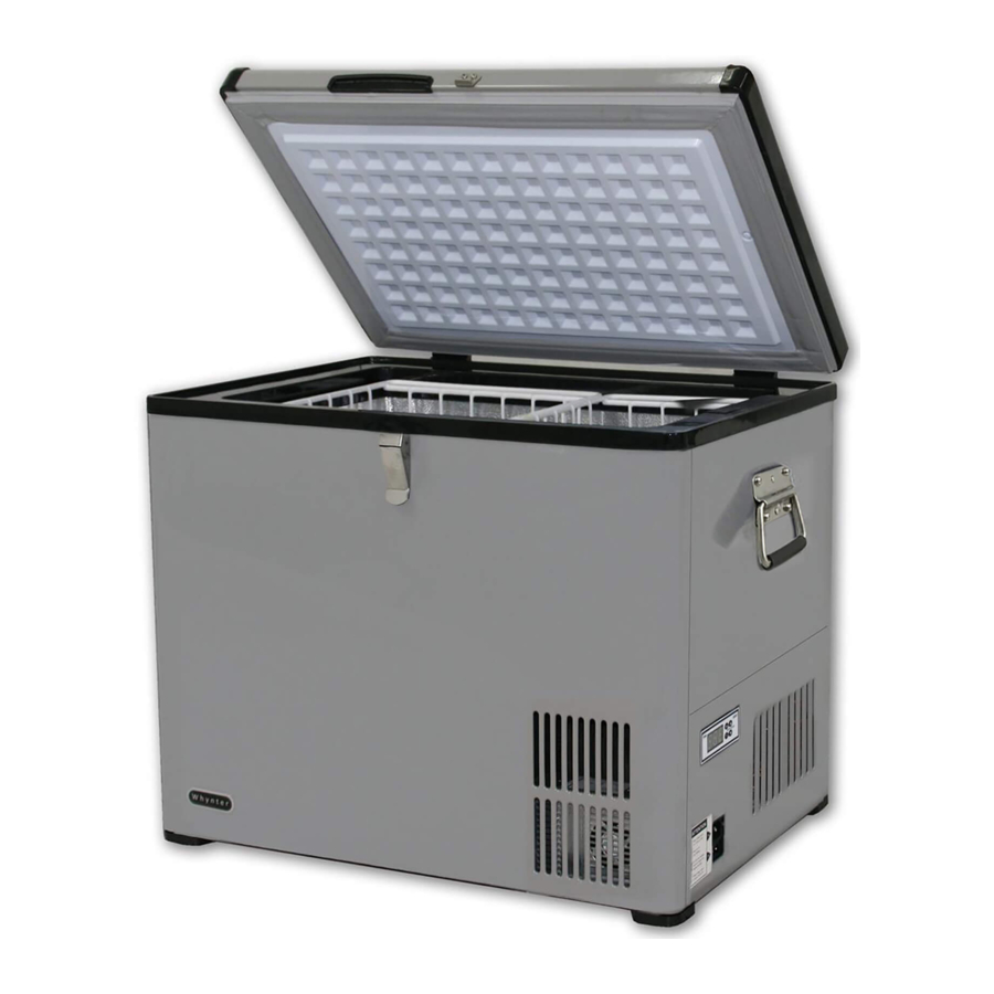 Whynter FM-45G, FM-65G, FM-85G - Portable Freezer Manual