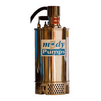 Mody Pumps M 126TSS Operating Instructions, Installation & Maintenance Manual Including Spare Parts List
