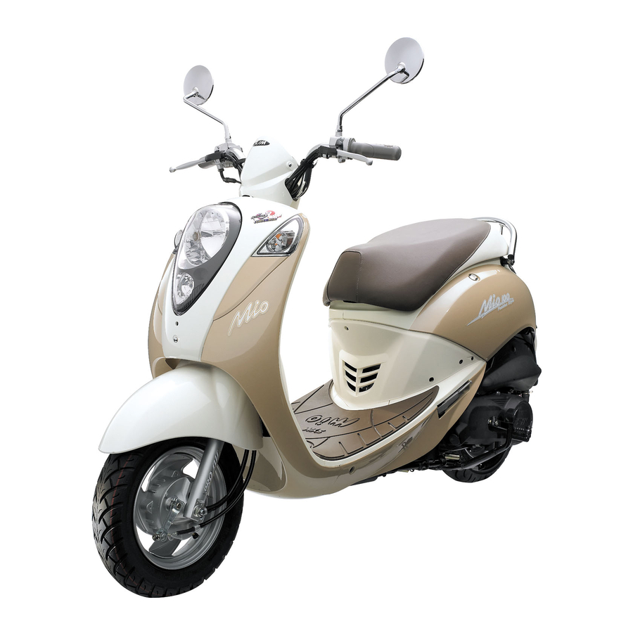 Sym Mio 50 Service Manual
