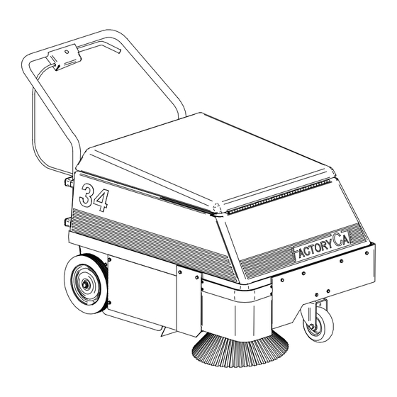 FactoryCat 34 Operator, Parts, & Service Manual