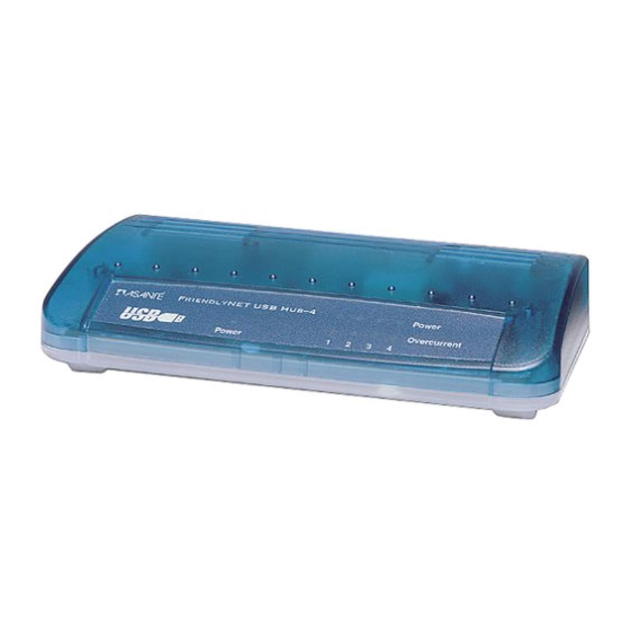 Asante Universal Serial Bus Hub USB Hub-4 User Manual