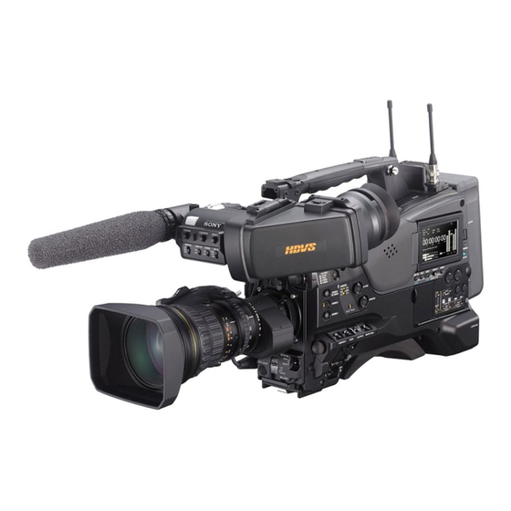 Sony PXW-X500 Manual