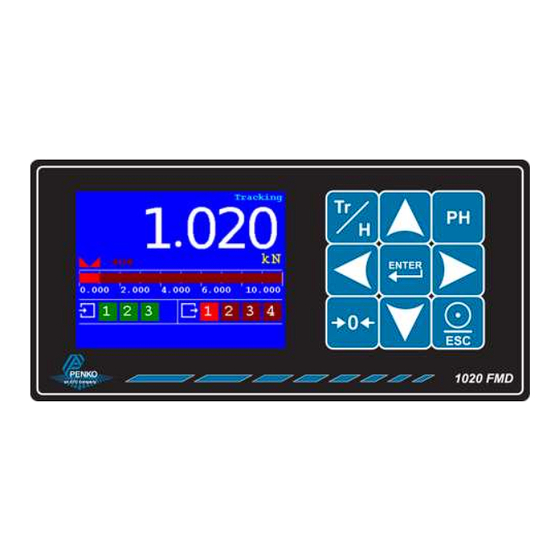 PENKO 1020 FMD Manual