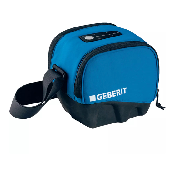 Geberit ESG light Operation Manual