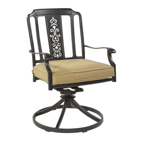 Garden Treasures Swiwel rocker Manuals