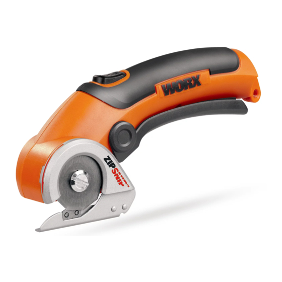 Worx ZIPSNIP WX081L Quick Start Manual