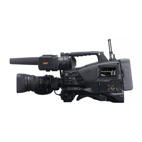 Sony PXW-X500 Quick Start Manual