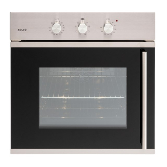 Euro Appliances EO60SOSX Usage And Care Manual