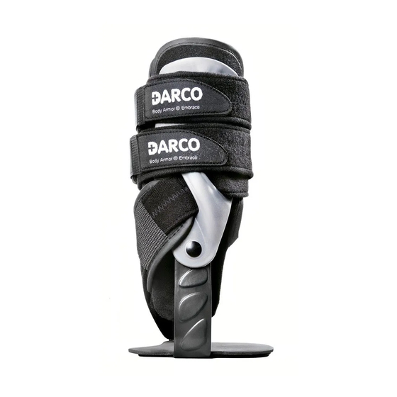 Darco Body Armor Embrace Instructions For Use Manual