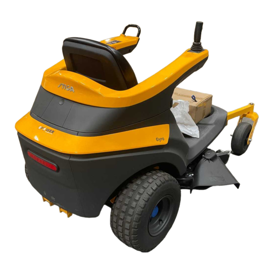 Stiga AM 98 Li 48 V1 Operator's Manual