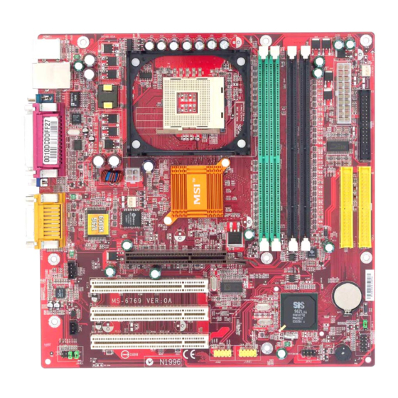 MSI 651M User Manual