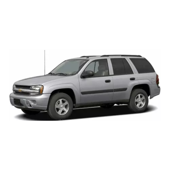 Chevrolet TrailBlazer 2006 Getting To Know Manual