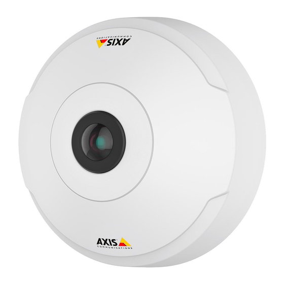 Axis M3047-P User Manual