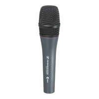 Sennheiser e 865 S Instruction Manual