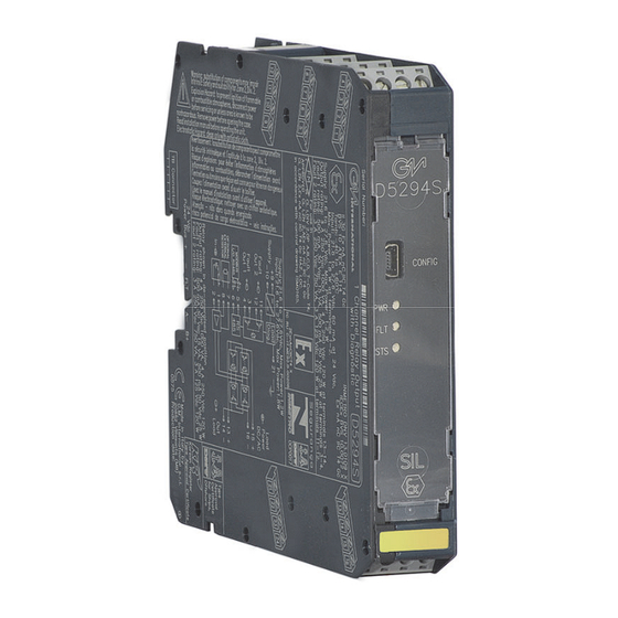 GMI D5294S Instruction & Safety Manual