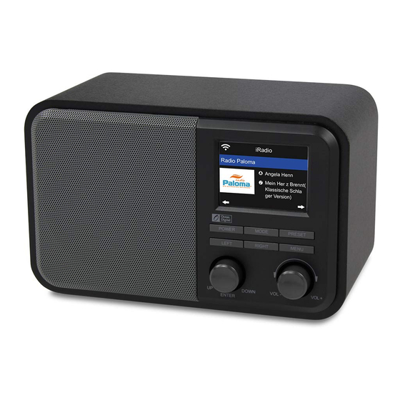 User Manuals: Ocean Digital WR-330D WiFi Internet Radio