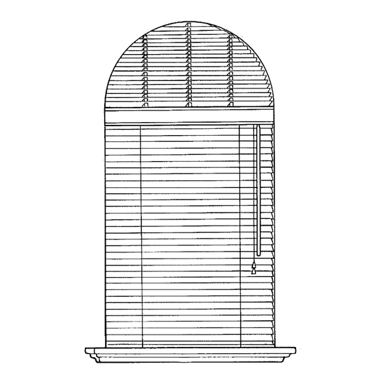 3 Day Blinds ARCH Assembly/Installation Instructions