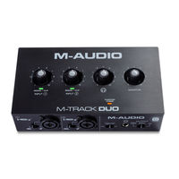 M-Audio M-Track Hub User Manual