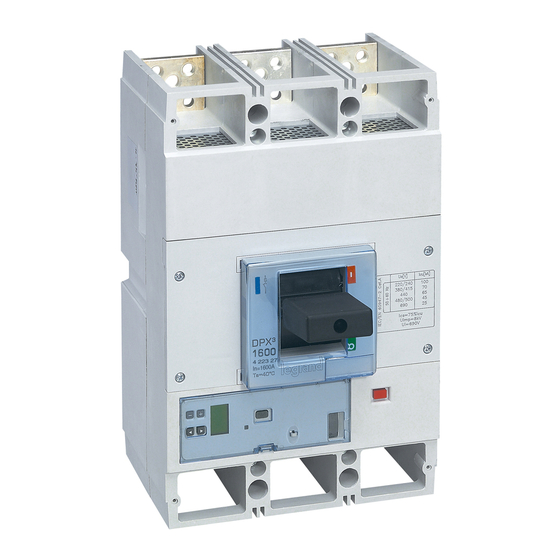 LEGRAND DPX3-630 Quick Start Manual