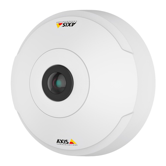 Axis M3047-P Installation Manual
