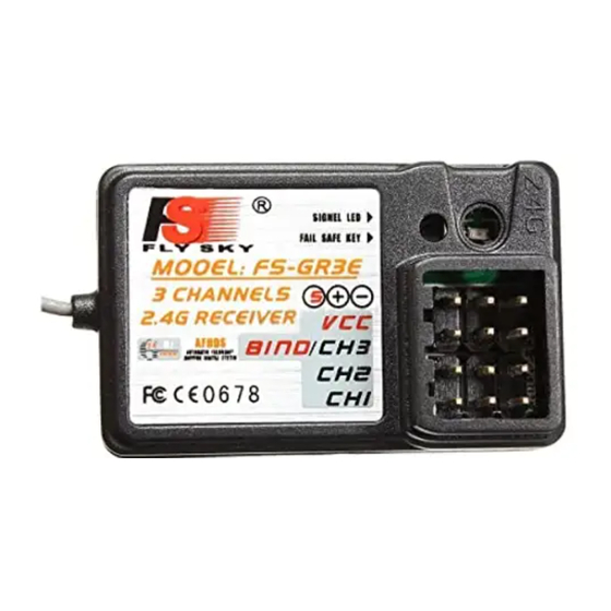 FlySky FS-R4A Manual