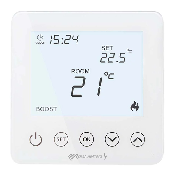 Roma Heating RT5 Instructions