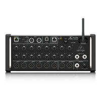 Behringer X AIR XR18 Quick Start Manual