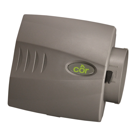 Cor HUMCRSBP2412 Quick Start Manual