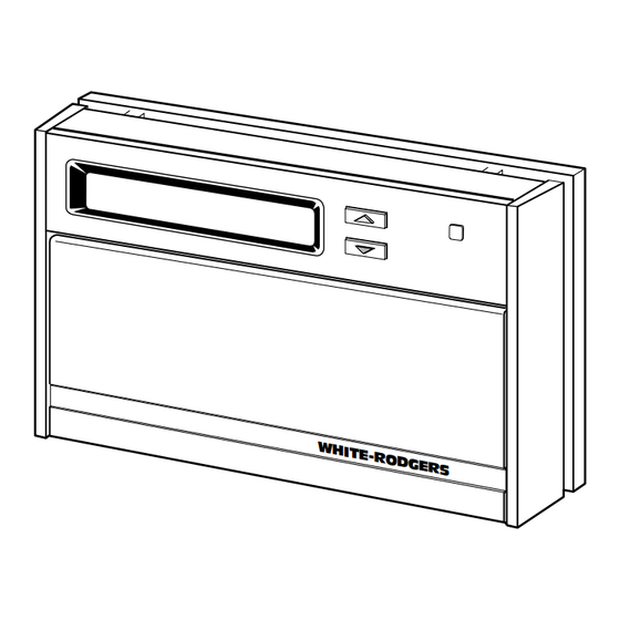 White Rodgers 1F90W-51 Installation And Operating Instructions Manual