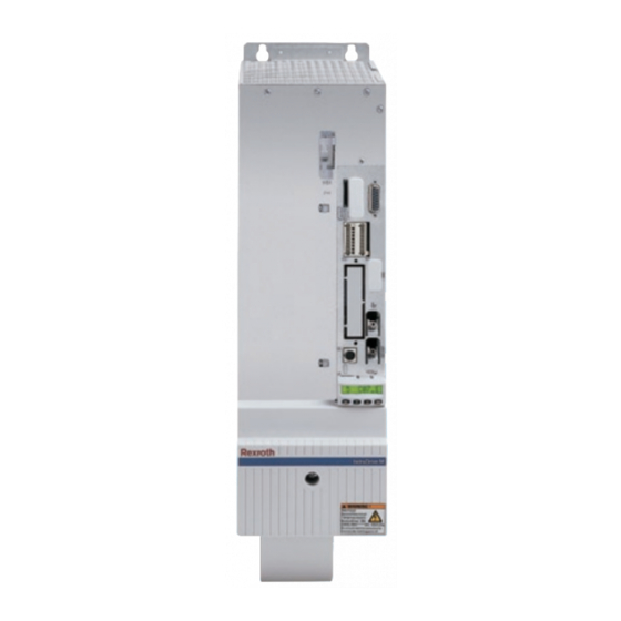 Bosch Rexroth IndraDrive HCS03 Project Planning Manual
