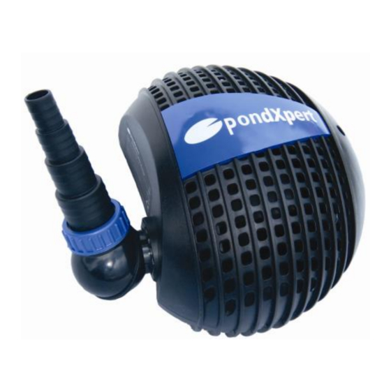 PondXpert pondpush PXFP03000 Manual