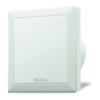 Helios MiniVent M1/100P Installation And Operating Instructions Manual