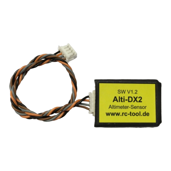 rc-tool Alti-DX2 User Manual