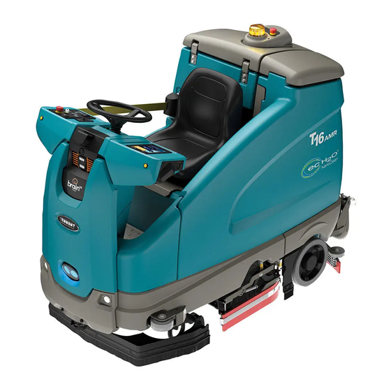 Tennant T16AMR Instruction Bulletin