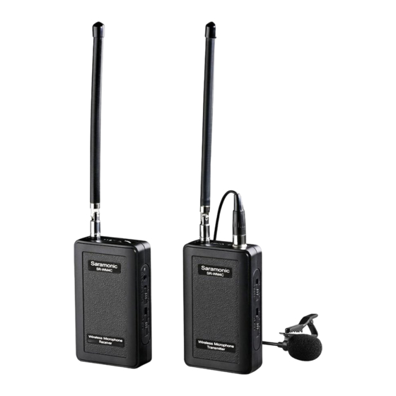Saramonic SR-WM4C Quick Start Manual