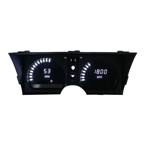 Intellitronix DP2002W Corvette Digital Manuals