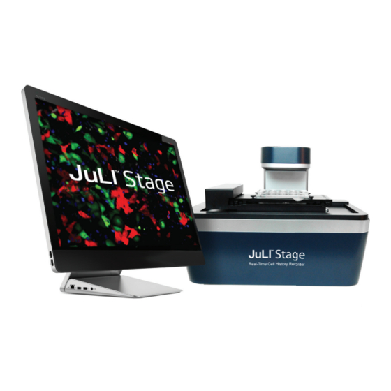 NanoEnTek Juli Stage Installation Manual