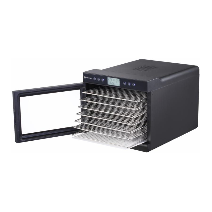 HENDI 229064 - FOOD DEHYDRATOR Manual