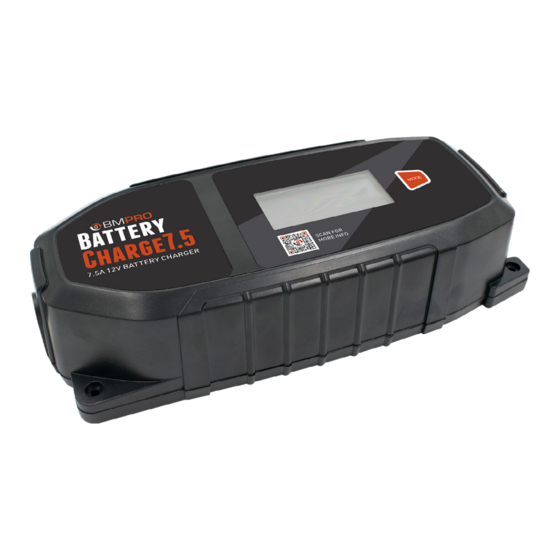 BMPRO BatteryCharge7.5 Owner's Manual