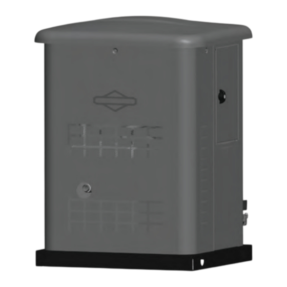 Briggs & Stratton 8000 Series User Instructions