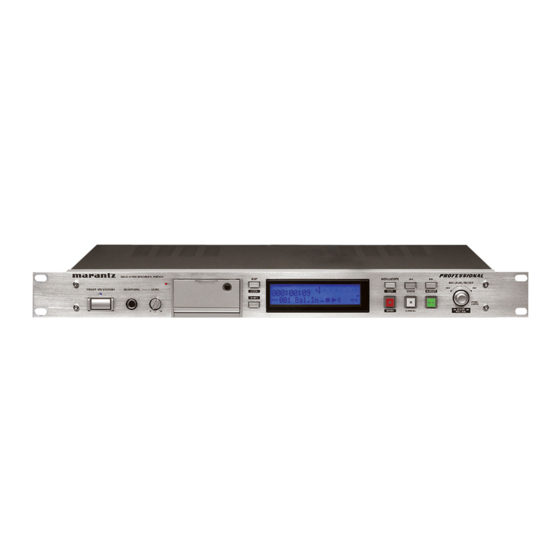 Marantz online PMD570 Solid State Recorder 2-Channel