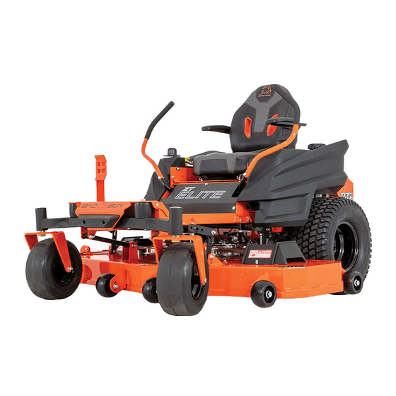 Bad Boy ZT 6000 60? 747cc Kohler Owner's Service Manual